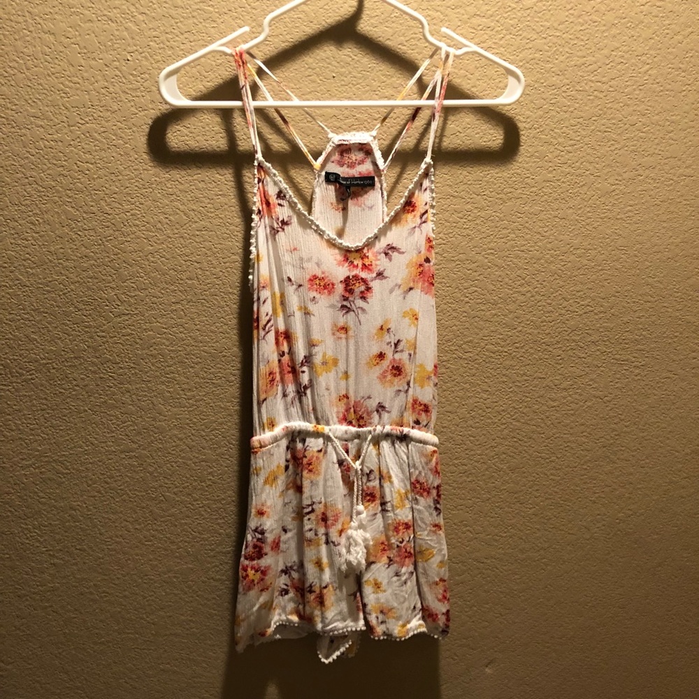 Pacsun Floral Romper